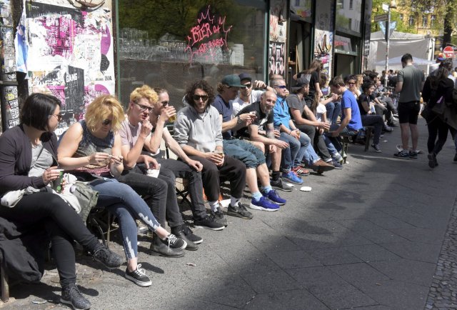 Das MyFest entlang der Oranienstraße