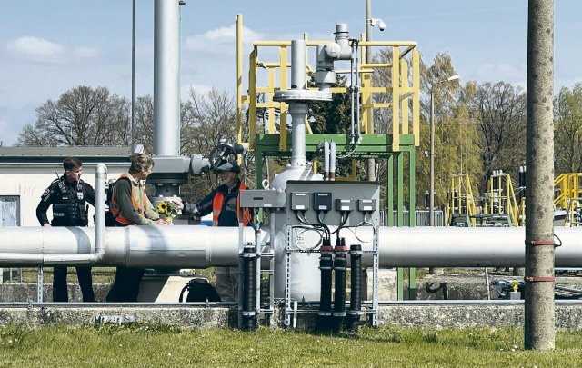 Auch hier, an der Pumpstation Lindenhof bei Demmin, wurde in den vergangenen Wochen bereits der Ölfluss unterbrochen.