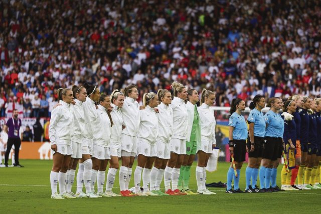 In der englischen Startelf stehen bei dieser Europameisterschaft ausschließlich weiße Fußballerinnen.