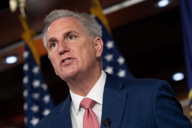 Will keinen »Blankoscheck« für die Ukraine: Kevin McCarthy, Oppositionsführer im Repräsentantenhaus