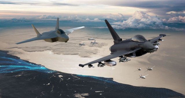 Bislang nur eine Computersimulation: das französisch-deutsche Luftkampfsystem »Future Combat Air System« (FCAS)