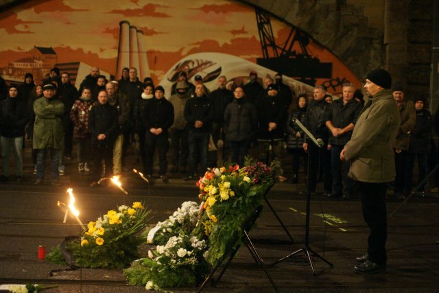 Rechtsextreme Abschlusskundgebung am 11. Februar in Dresden.