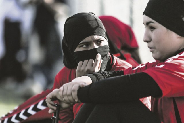 Maryam Majd schoss 2018 eindrucksvolle Bilder von afghanischen Fußballerinnen in Teheran. Den Kontakt vermittelte Khalida Popal.