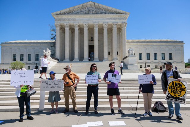 In den Händen der Konservativen, mitunter aber für Überraschungen gut: Der Supreme Court in Washington, D.C.