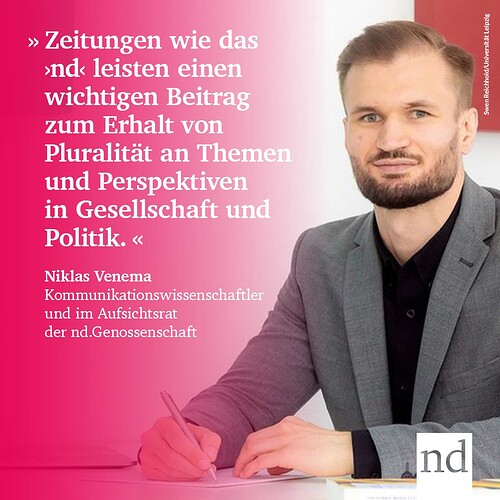 nd.Rettungsring: Neuigkeiten aus der nd.Genossenschaft