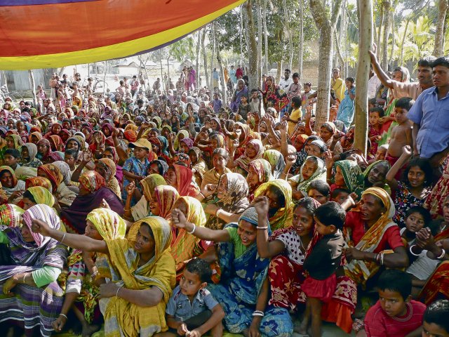 Viele Landarbeiter*innen im Distrikt Kurigram haben Mikrokredite aufnehmen müssen, weil ihr Lohn kaum zum Leben ausreicht.