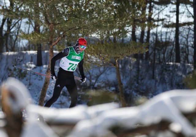 Unaufhaltsam: Jakob Moch bei den Olympischen Jugendspielen in Gangwon.