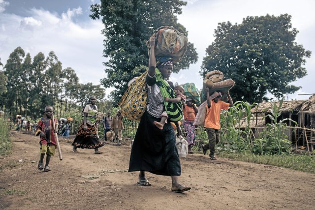 In der Provinz Nord-Kivu sind rund 2,5 Millionen Menschen auf de...