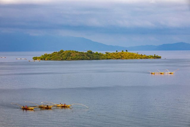 Fischeridyll Kivusee: Die Grenze zwischen Ruanda und Demokratischer Republik Kongo verläuft durch den See.