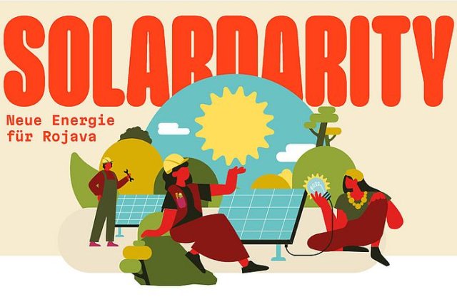 Eine Million Euro will die Kampagne »Solardarity« für Solaranlagen in den Selbstverwaltungsgebieten im Norden und Osten Syriens sammeln.