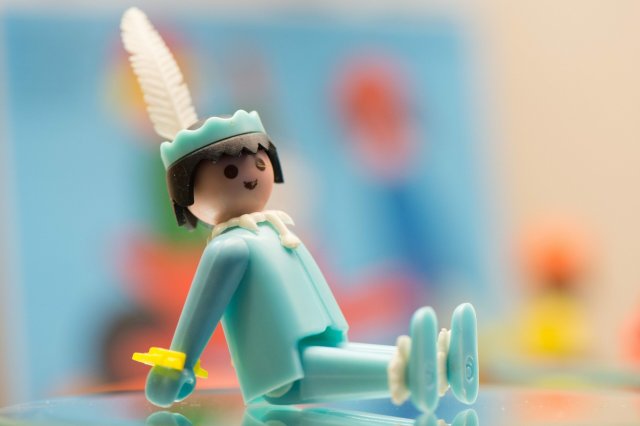 Ein Fall für die Notaufnahme: Playmobil im elterlichen Fuß