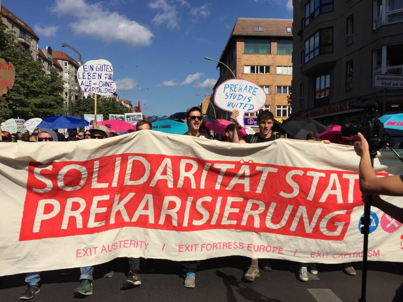 Blockupy-Demonstration am 2. September in Berlin