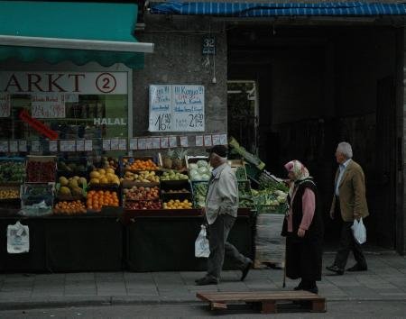 T&#252;rkisches Gesch&#228;ft in der N&#228;he des M&#252;nchner Hauptbahnhofs