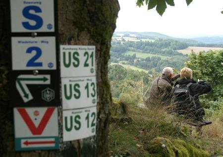 Verirren kann man sich hier kaum. Die Wanderwege wurden in den letzten Monaten neu ausgeschildert und markiert.