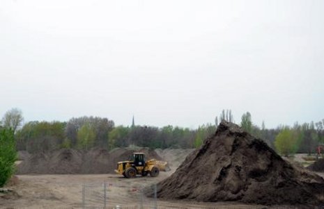 Noch ist Fantasie gefragt. Schon 2011 sollen sich hier Menschen im Grünen erholen.