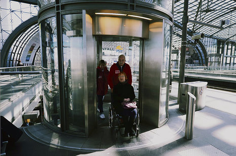 Begleitservice aktiv im Hauptbahnhof