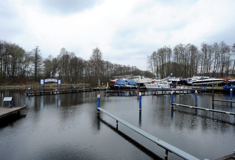 Mit Marina vor der Tür – die »Havelbaude«