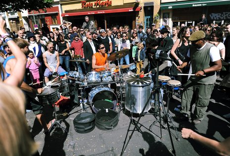 Am 1. Mai wird in Kreuzberg auf jeden Fall wieder kräftig gefeiert.