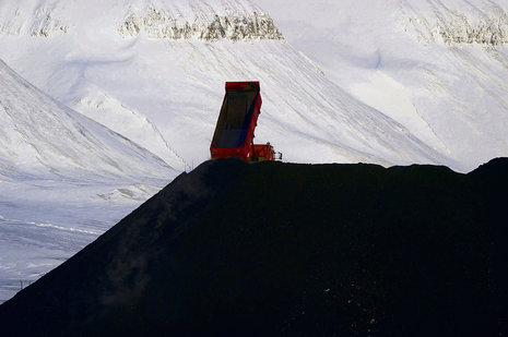 Kohleabbau auf Spitzbergen